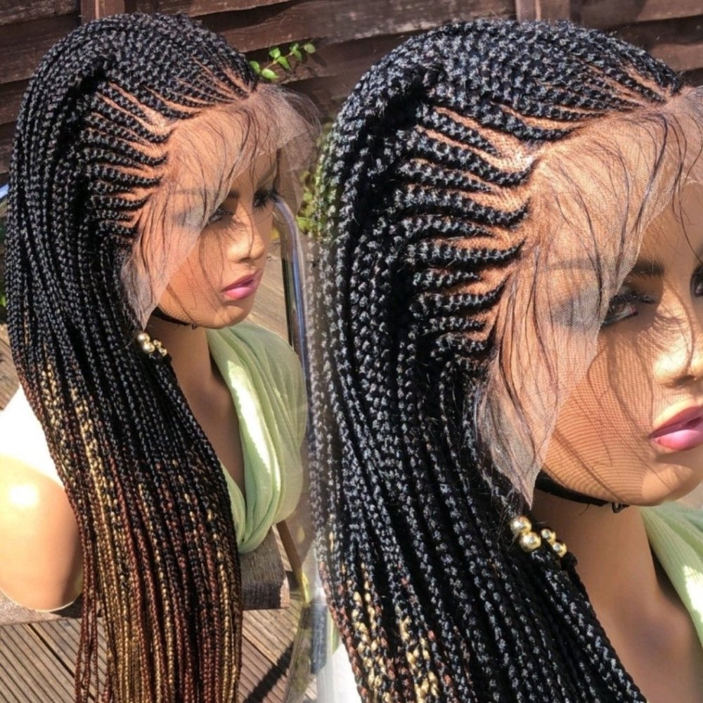 Custom Ombre Braided Wig